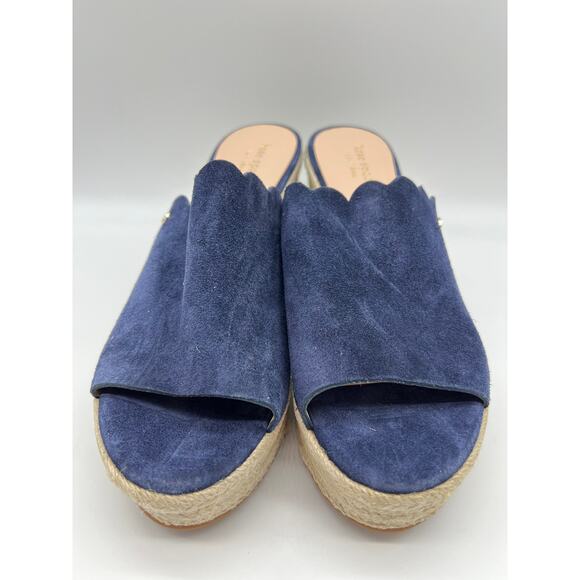 Kate Spade Toby Wedges Women's Espadrille Blue Sandal Size 9📦 - Picture 5 of 12
